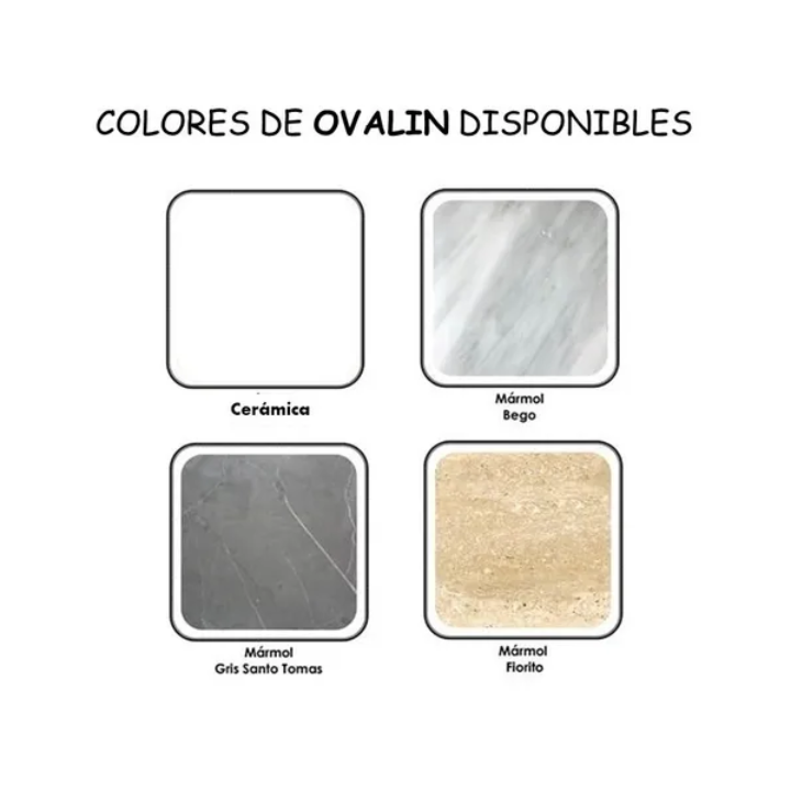Colores de ovalines