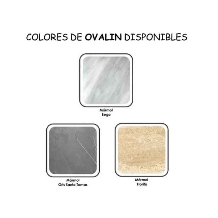 Colores de ovalines